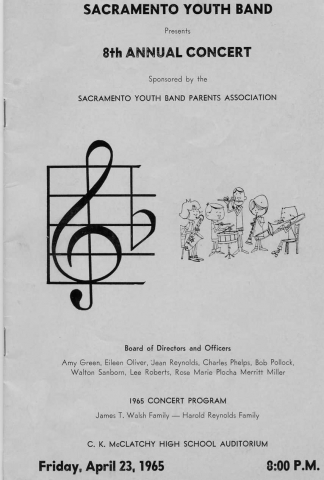 Program Cover - April 1965